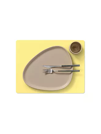 LIND DNA | Tavola SQUARE 35x45cm Nupo Angolare Rosso | gelb